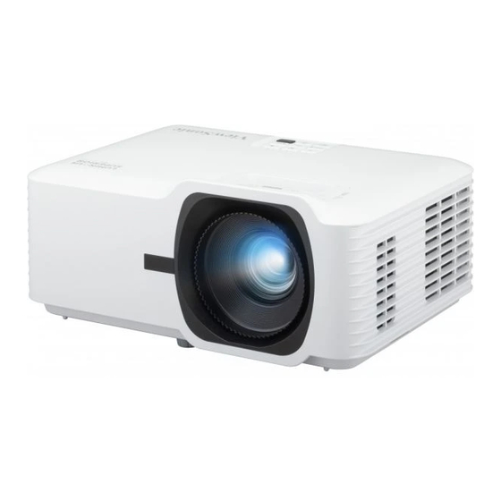 ViewSonic LS740W Guía De Usuario