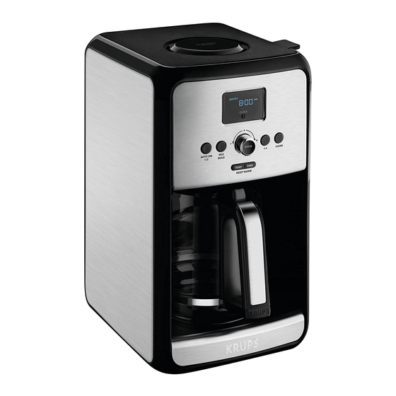 Krups SAVOY EC314 Manual Del Usuario