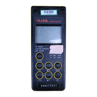 Hanna Instruments HI 9025C Manual De Instrucciones