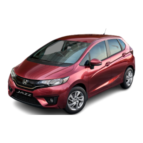 Honda Jazz 2017 Manuales