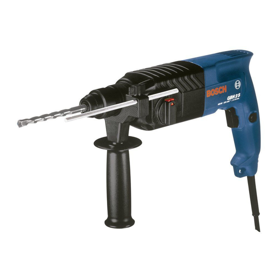 Bosch GBH 2 S Manual De Instrucciones