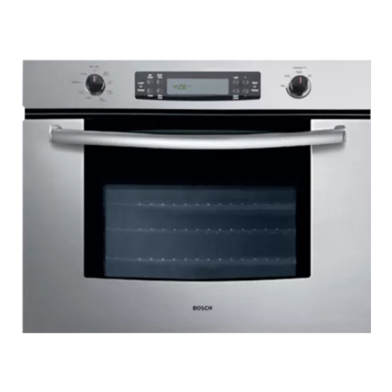 Bosch 5000 Serie Manual De Uso Y Cuidado