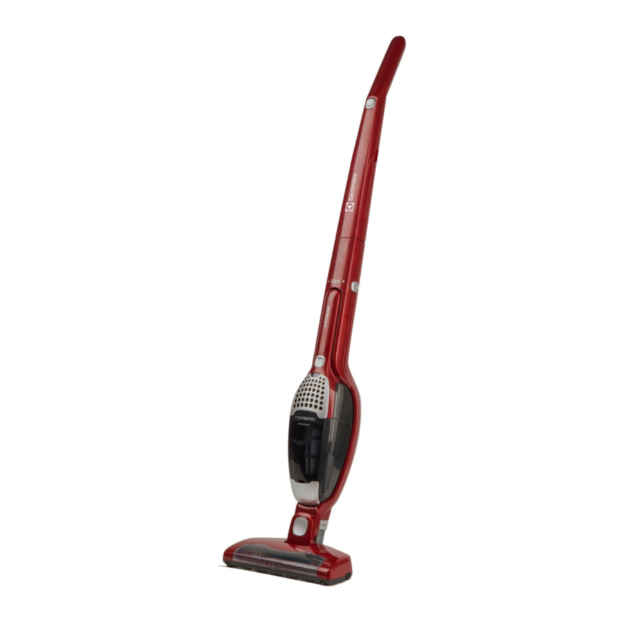Electrolux ERGORAPIDO Guia Del Propietario