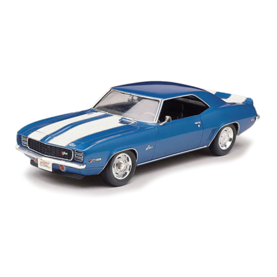 REVELL 69 CAMARO Z/28 RS Manuales