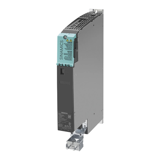 Siemens SINAMICS S120 Manual De Producto