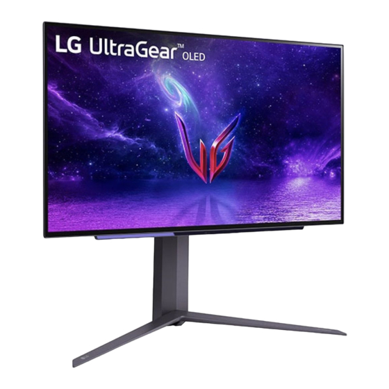 LG UltraGear 27GR95QE Manual De Usuario