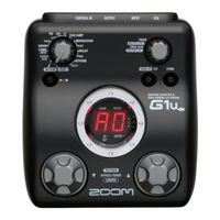 Zoom G1u Manual De Instrucciones