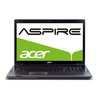 Acer Aspire 7750 Guía Rápida