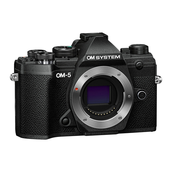 OM SYSTEM OM-5 Manual De Instrucciones