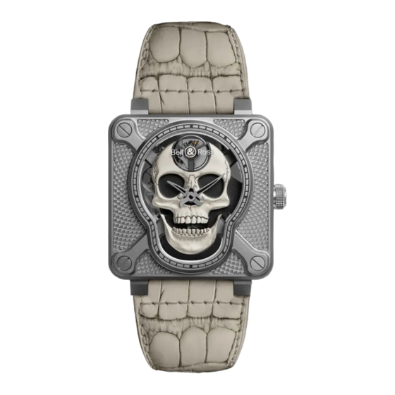 Bell & Ross BR01 SKULL BR-CAL.206 Manuales