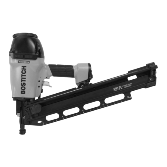 Bostitch F21PL Manual De Operación Y De Mantenimiento
