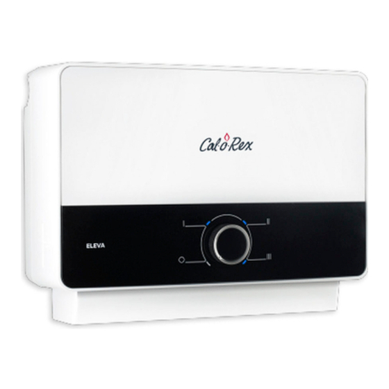Calorex ELEVA 4 KW V2 Instructivo De Instalación, Operación Y Mantenimiento