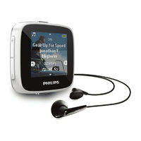 Philips GoGear SA3SPK04 Manual Del Usuario