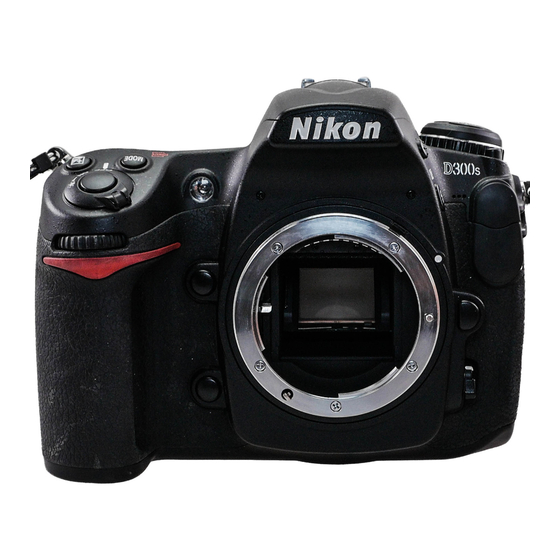 Nikon D300S Manual Del Usuario
