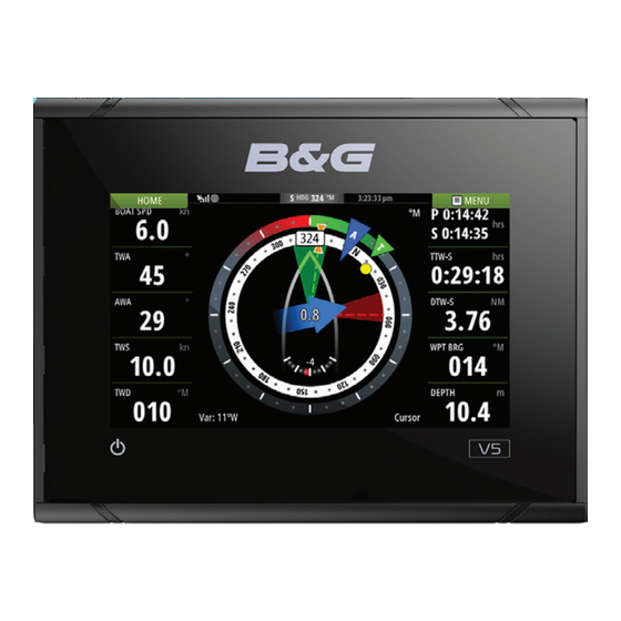 B&G Vulcan Serie Manual De Instalación