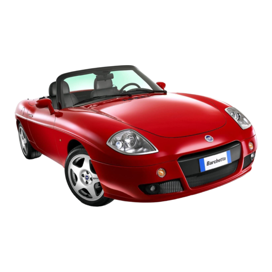 Fiat Barchetta Manuales