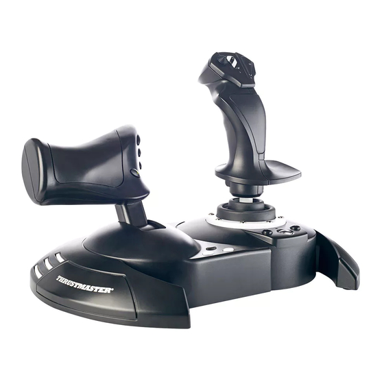 Thrustmaster T-Flight Hotas One Manual Del Usuario