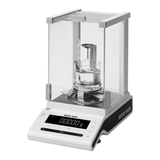 Mettler Toledo MS-DNY-43 Guía Rápida