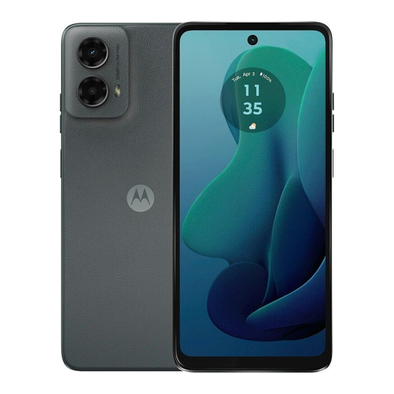 Motorola moto g 5G Manual Del Usuario