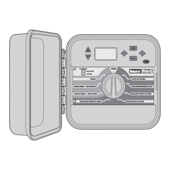 Hunter Pro-C Manual De Funcionamiento E Instrucciones De Instalación