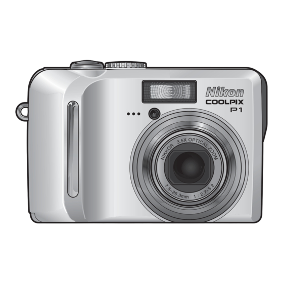Nikon Coolpix P1 Guía De Fotografía Digital