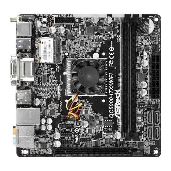 ASROCK QC5000-ITX/WiFi Manual Del Usuario