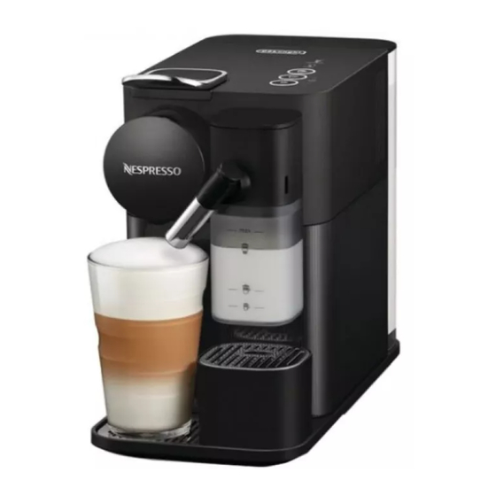 DeLonghi Nespresso LATTISSIMA ONE Manual De Instrucciones