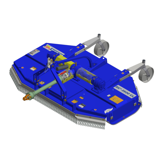 Tatu Marchesan RC2 2600 CL Manual De Instrucciones