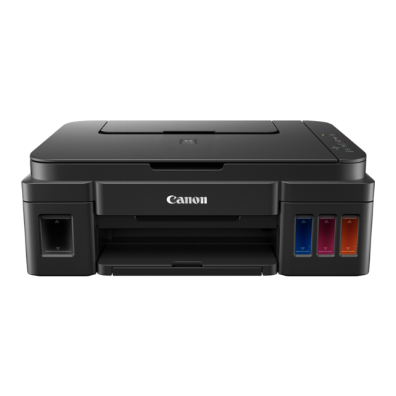 Canon G2000 Serie Manual En Linea