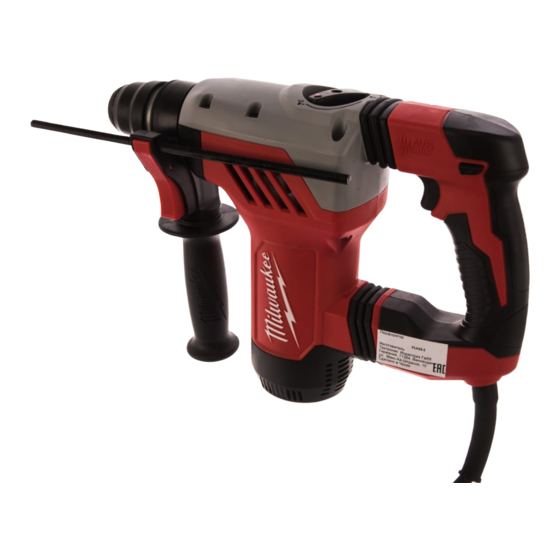 Milwaukee PLH 28 E Manual Original