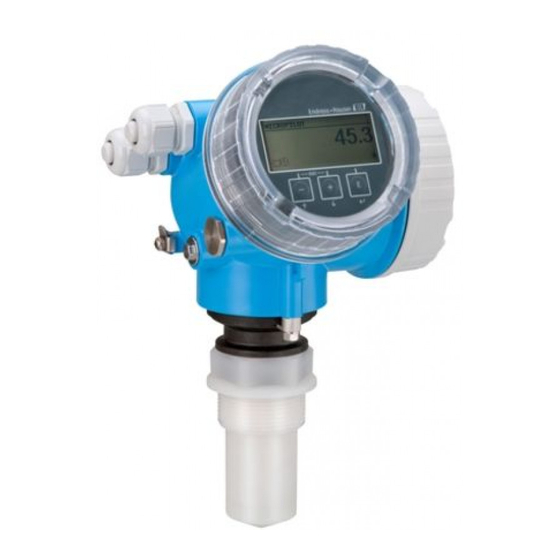 Endress+Hauser Micropilot FMR50 PROFIBUS PA Manual De Instrucciones Abreviado