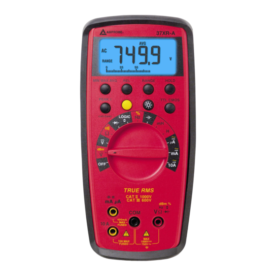 Amprobe 37XR-A Manual De Uso
