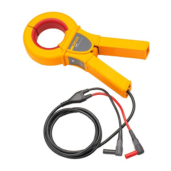Fluke i800 Hoja De Instrucciones