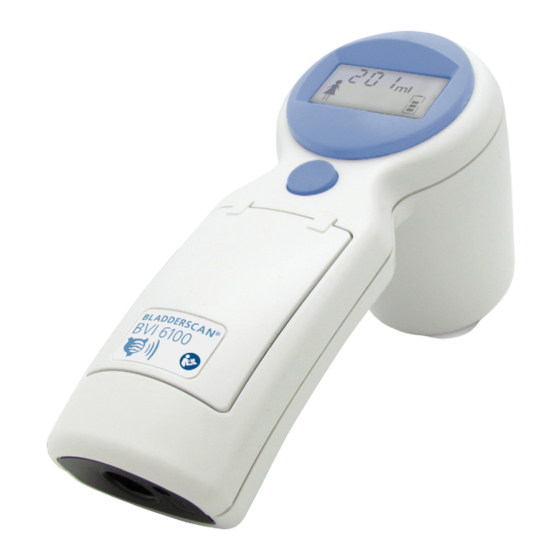 Verathon BladderScan BVI 6100 Manual De Funcionamiento Y Mantenimiento