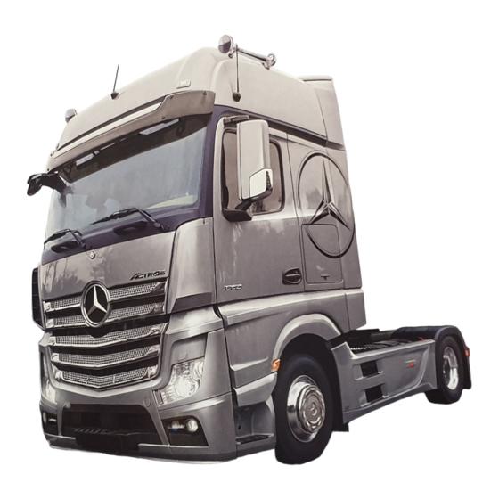 Italeri Mercedes-Benz Actros MP4 GigaSpace Manual Del Usuario