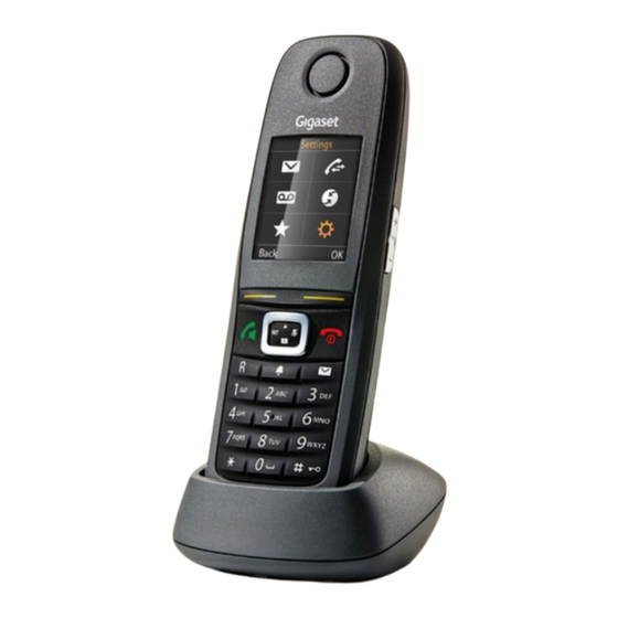 Gigaset DECT R650H PRO Guía Rápida