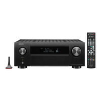 Denon AVC-X4700H Manual Del Usuario