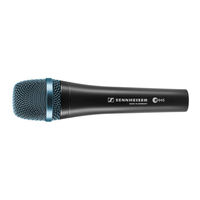 Sennheiser e945 Instrucciones De Manejo