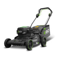 Ego POWER MOWER Manual Del Operador