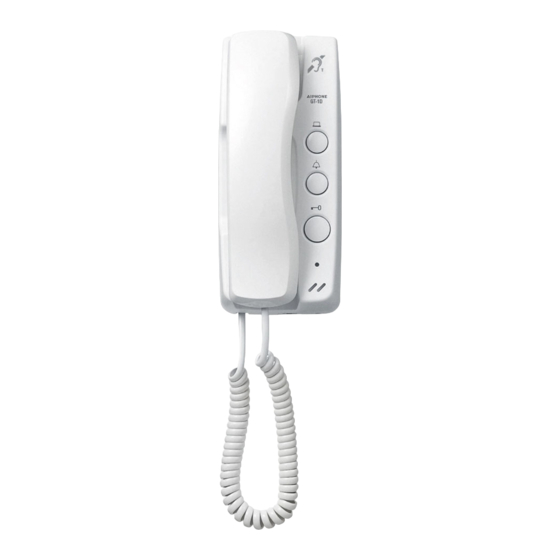 Aiphone GT-1D Manual De Empleo