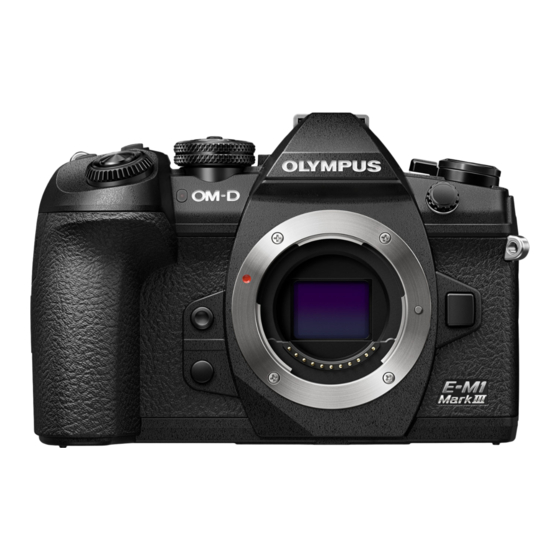 Olympus E-M1 Manual De Instrucciones