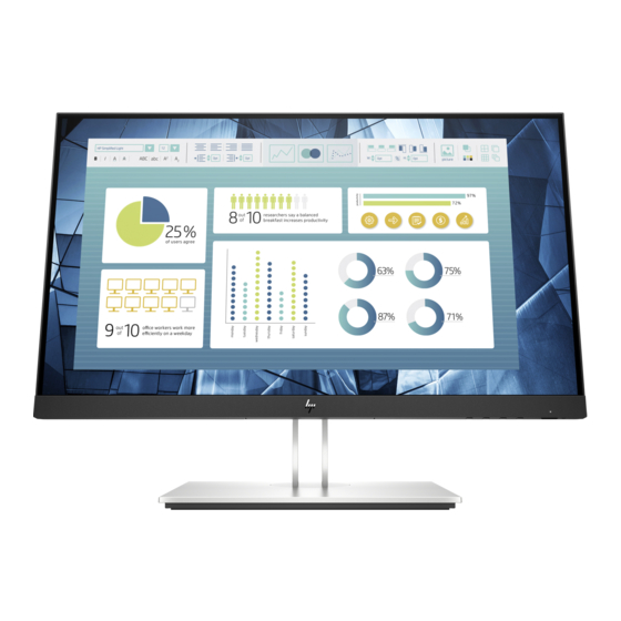 HP E22 G4 Configuración Rápida