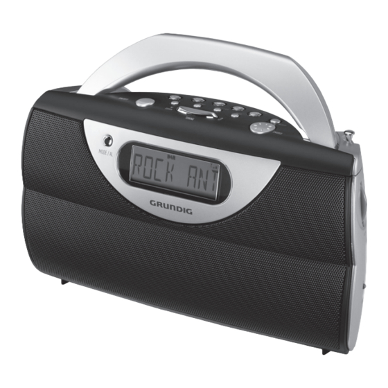 Grundig MUSIC 71 DAB+ Manual De Instrucciones