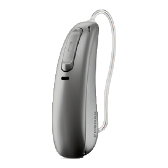 Phonak Audeo P-R/RT Manuales