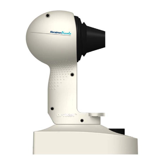 OPTIKON KERATRON PICCOLO Manual De Instrucciones E Instalación