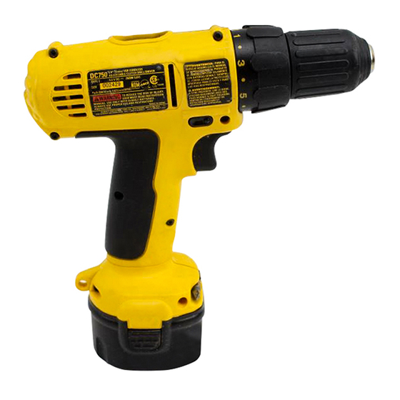 DeWalt DC740 Manual De Instrucciones