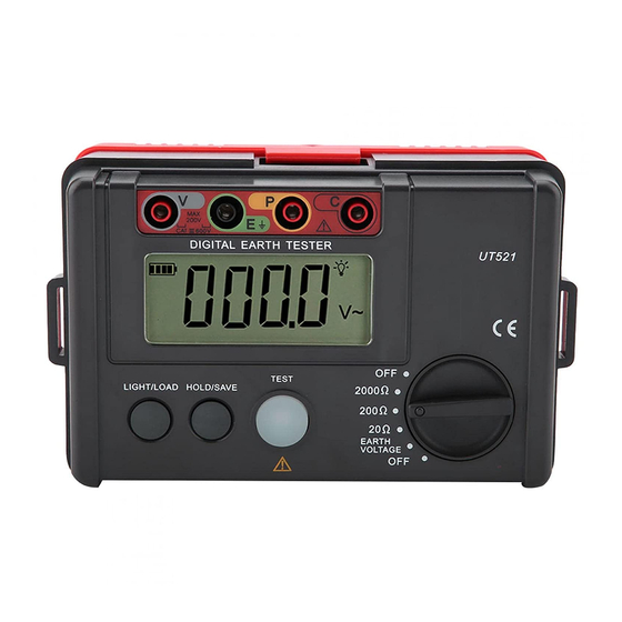 UNI-T UT521 Manual De Operación