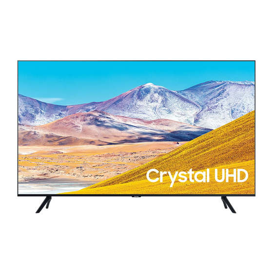 Samsung UN43TU8000F Manual De Instrucciones