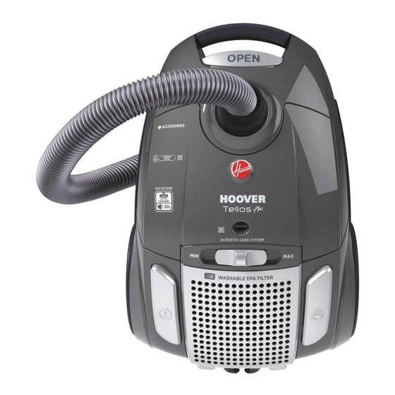 Hoover Telios Plus Manual De Instrucciones