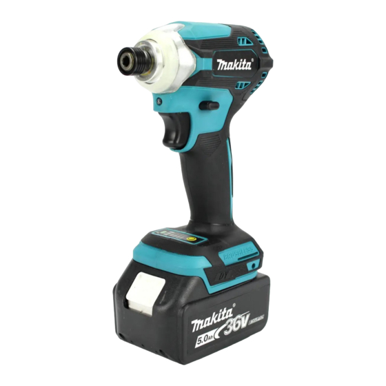 Makita DTD171 Manual De Instrucciones